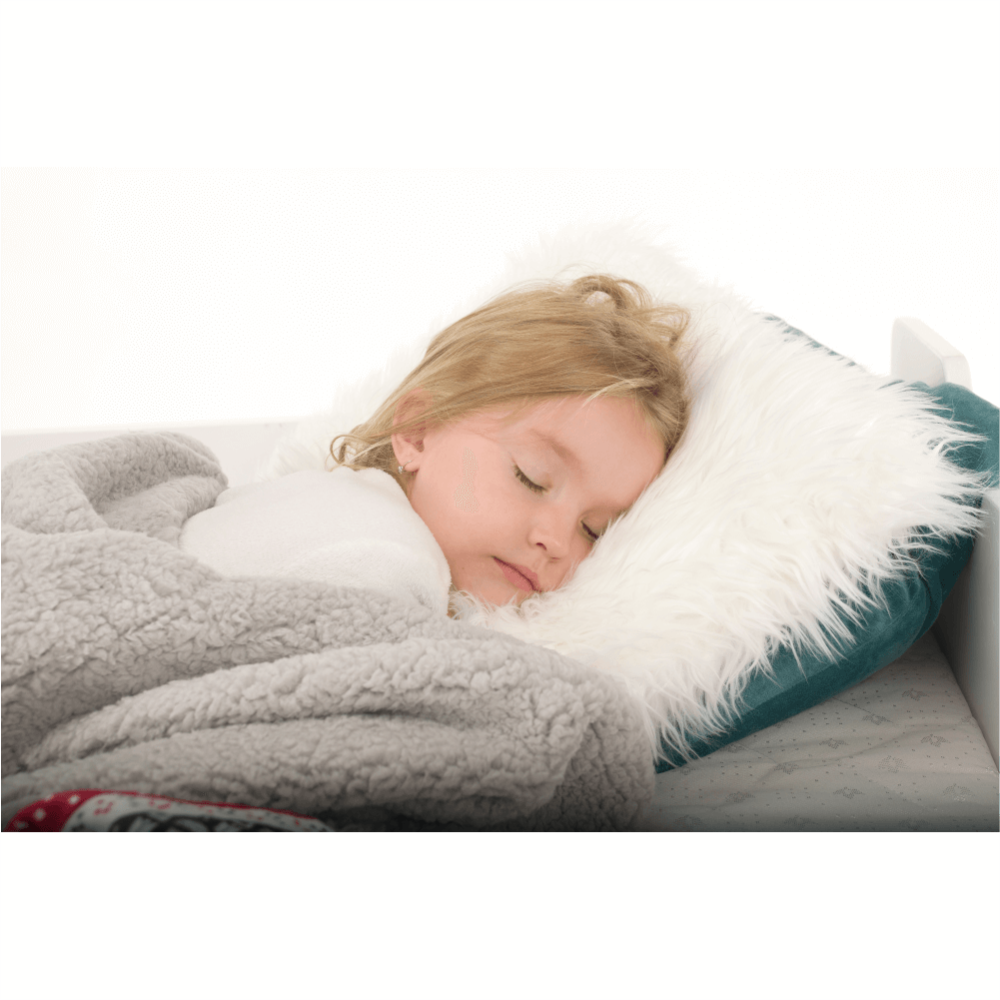 Oboustranná beránková deka, zimní motiv, 150x200, RENIFE