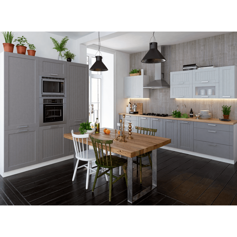 Horní rohová skříňka, bílá, univerzální, JULIA TYP 3