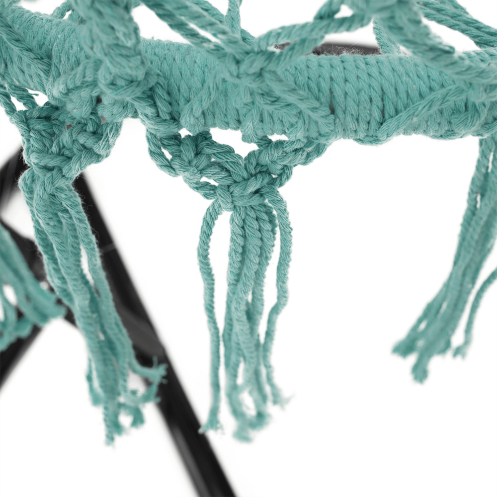 Závěsné křeslo, mentolová, AMADO 2 NEW