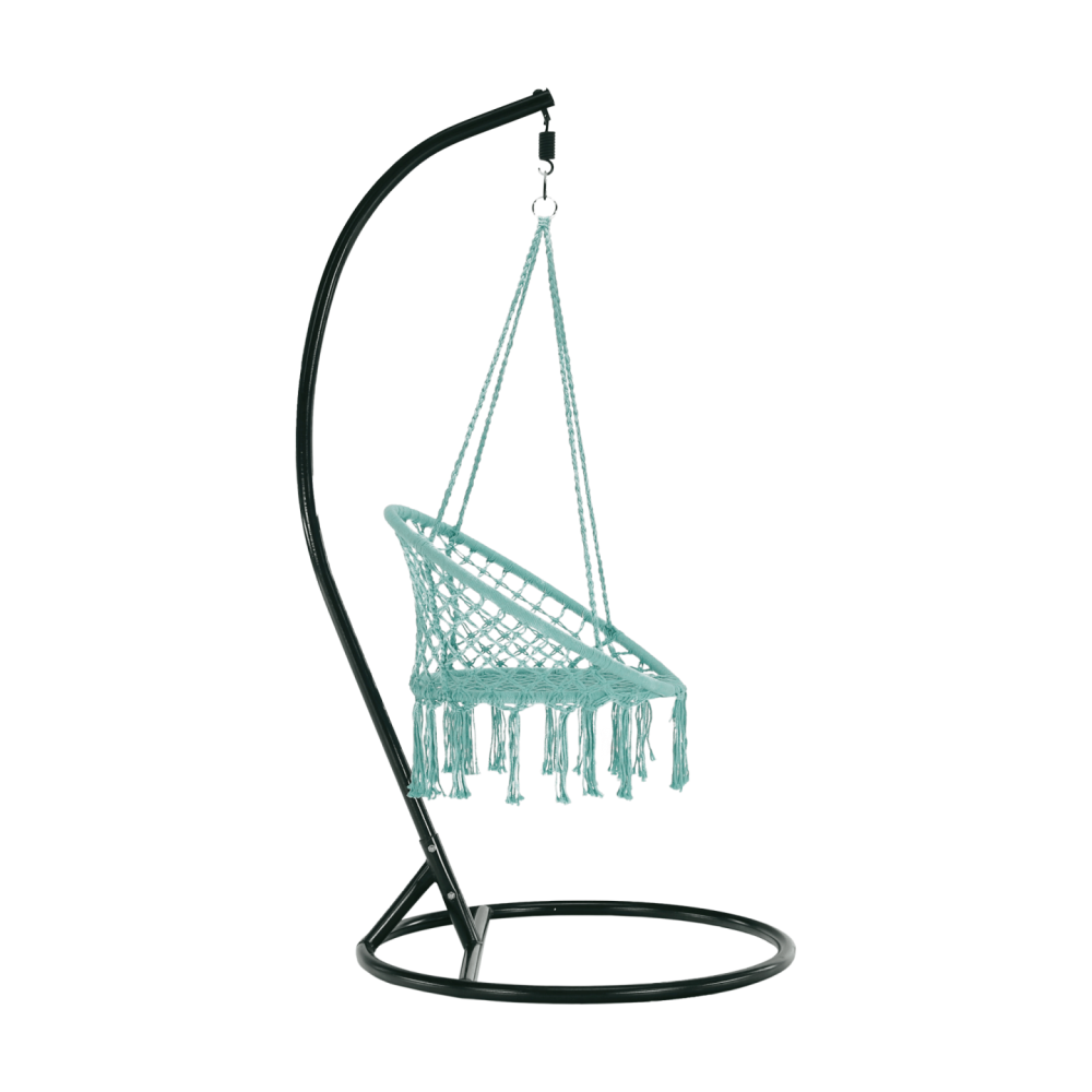 Závěsné křeslo, mentolová, AMADO 2 NEW