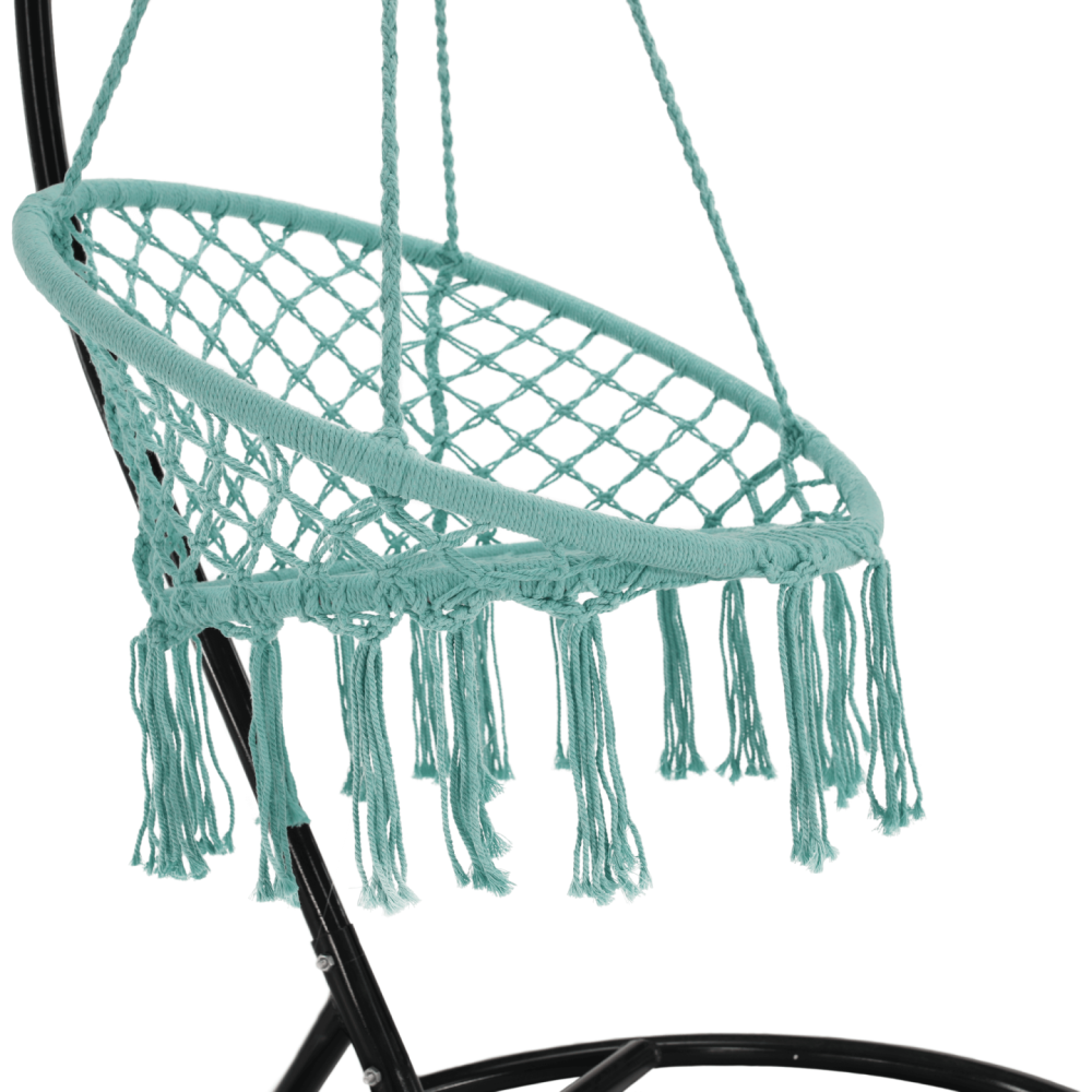 Závěsné křeslo, mentolová, AMADO 2 NEW