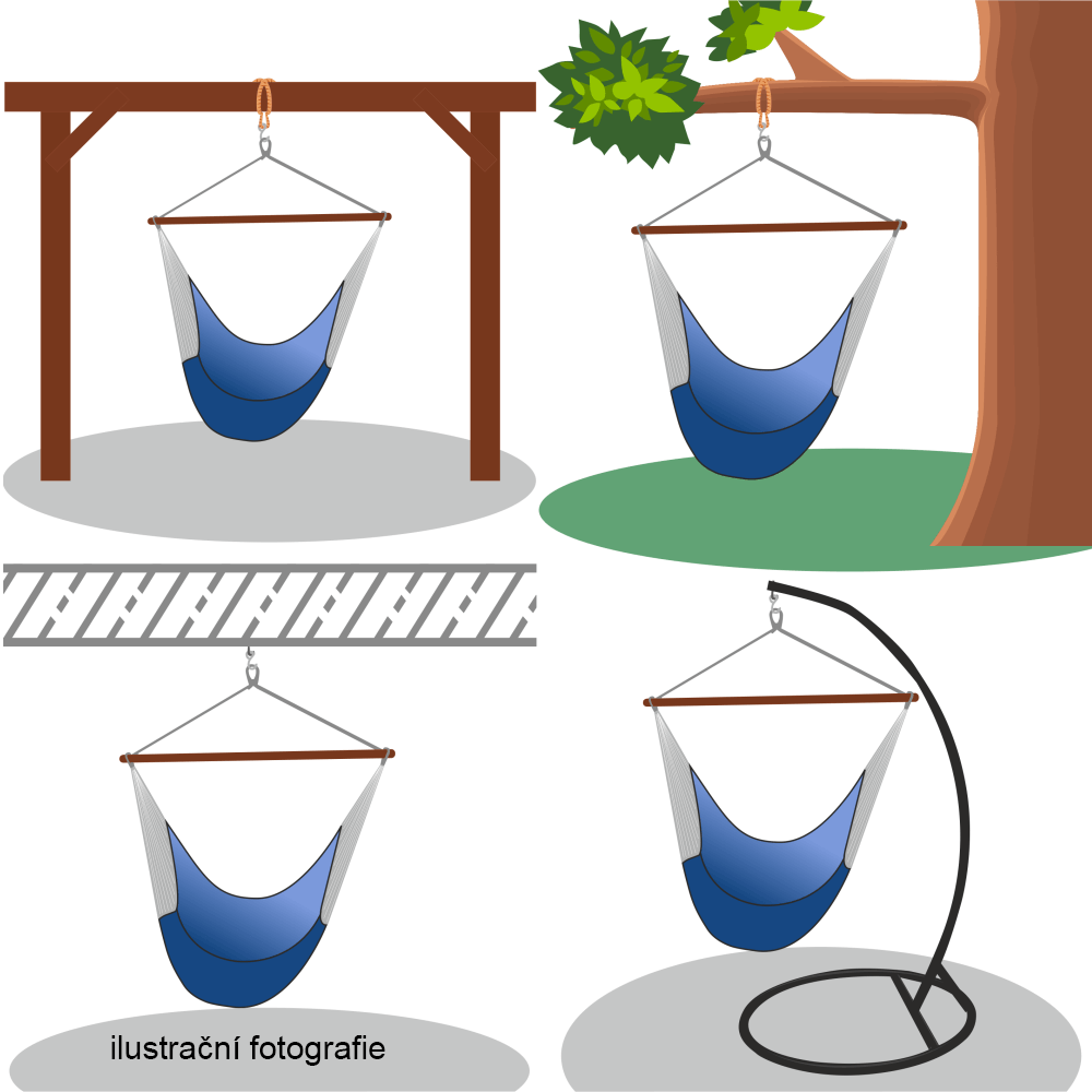 Závěsné křeslo, mentolová, AMADO 2 NEW