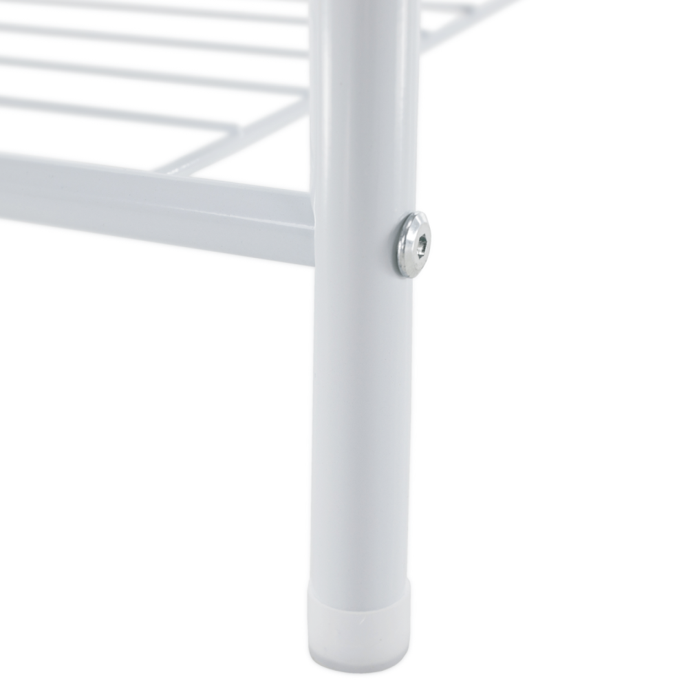 Věšák, bílá, BELINDA