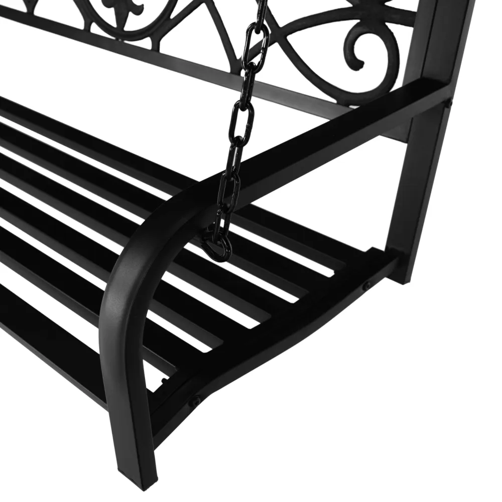 Zahradní houpačka, černá, ABEA