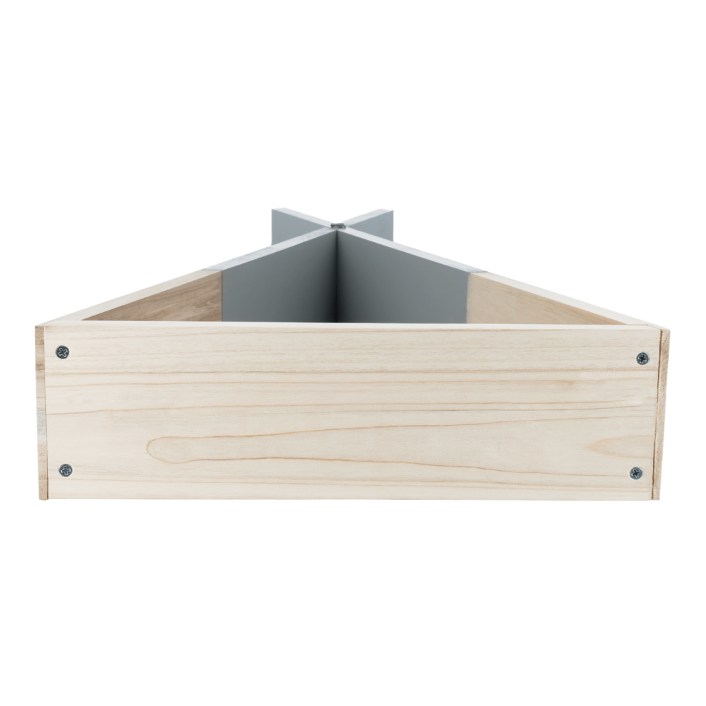 Dětská polička, šedá/přírodní, JOLI