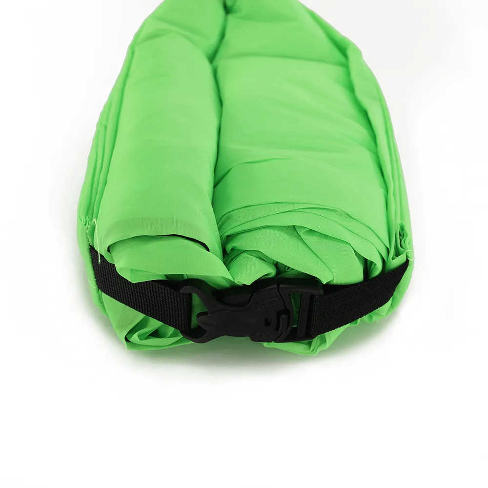 Nafukovací sedací vak/lazy bag, zelená, LEBAG