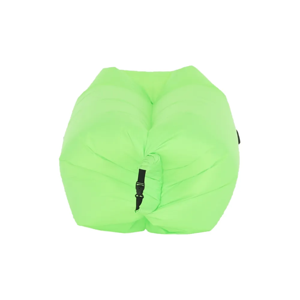 Nafukovací sedací vak/lazy bag, zelená, LEBAG