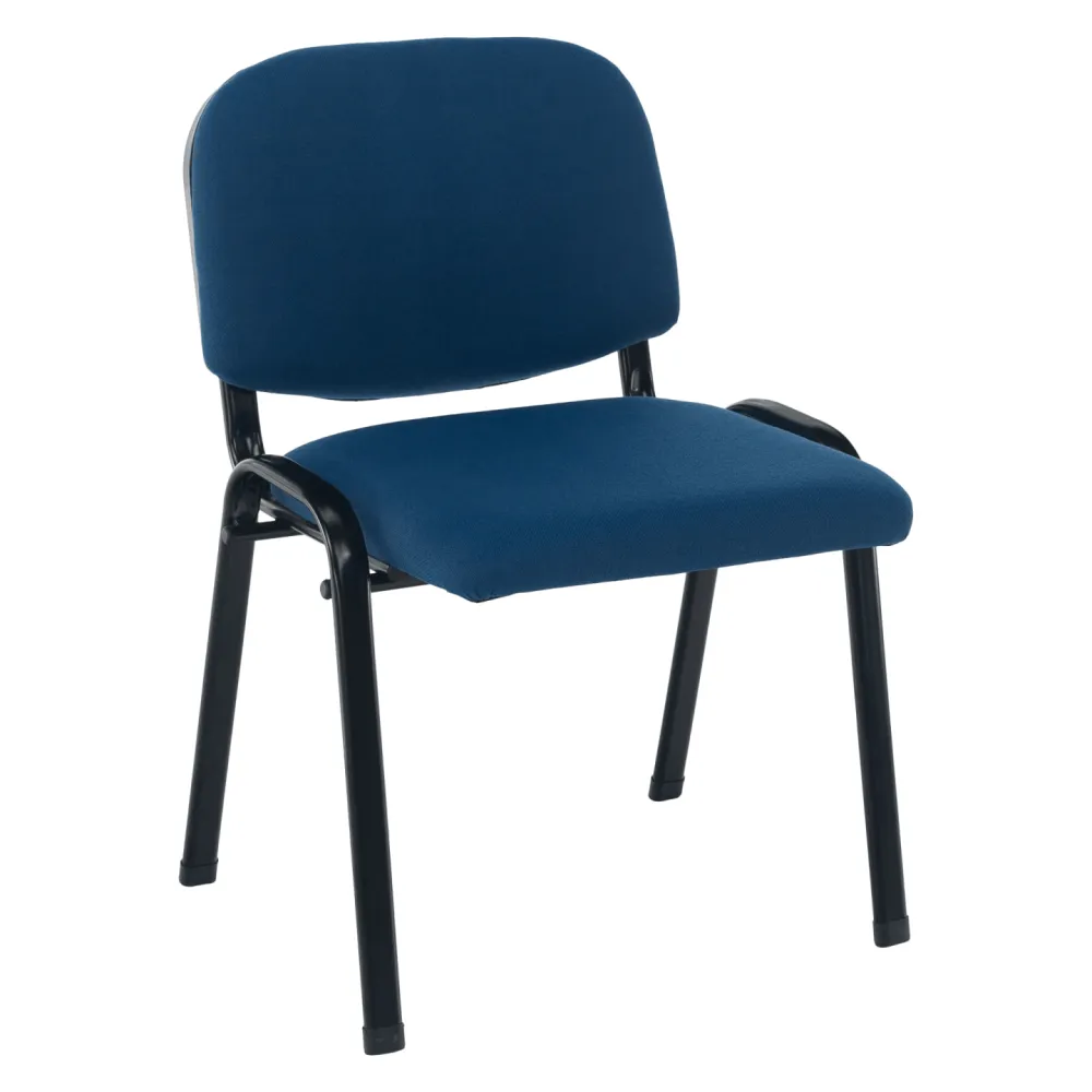 Kancelářská židle, tmavě modrá, ISO ECO