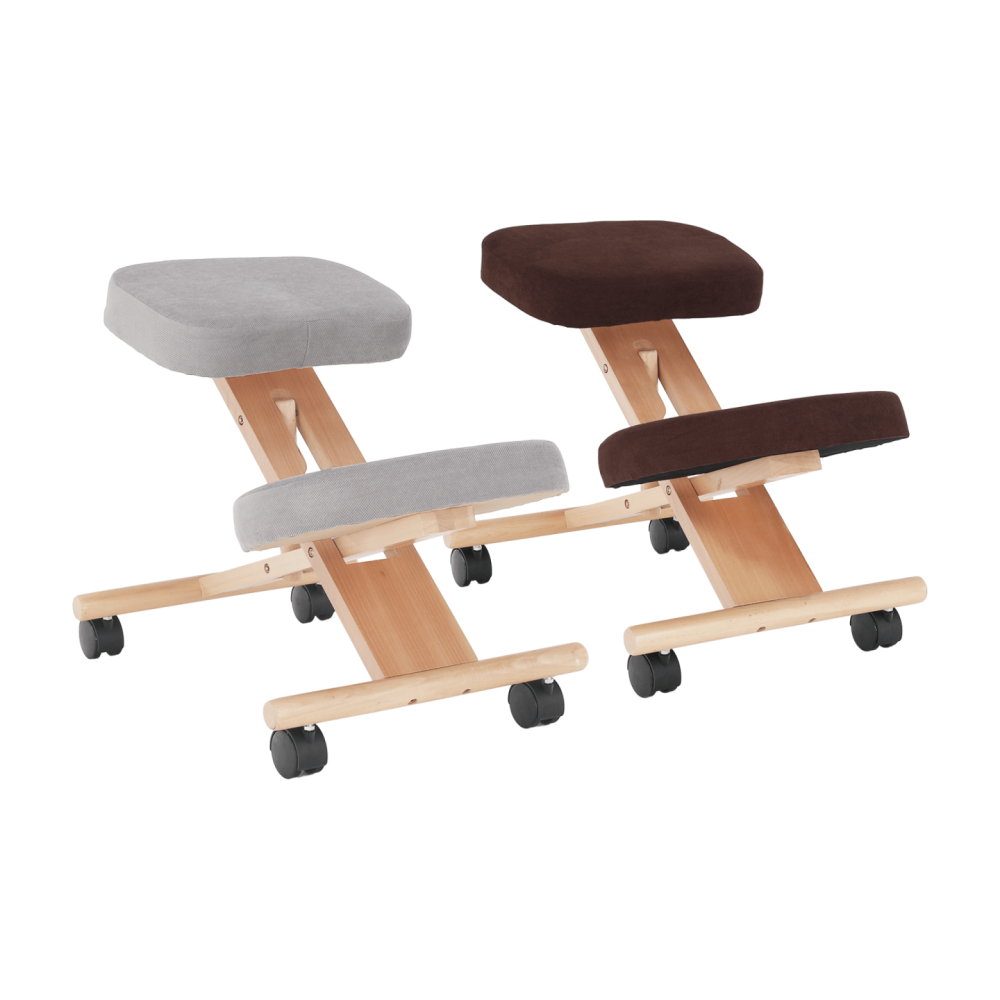Ergonomická klekačka, hnědá/buk, FLONET