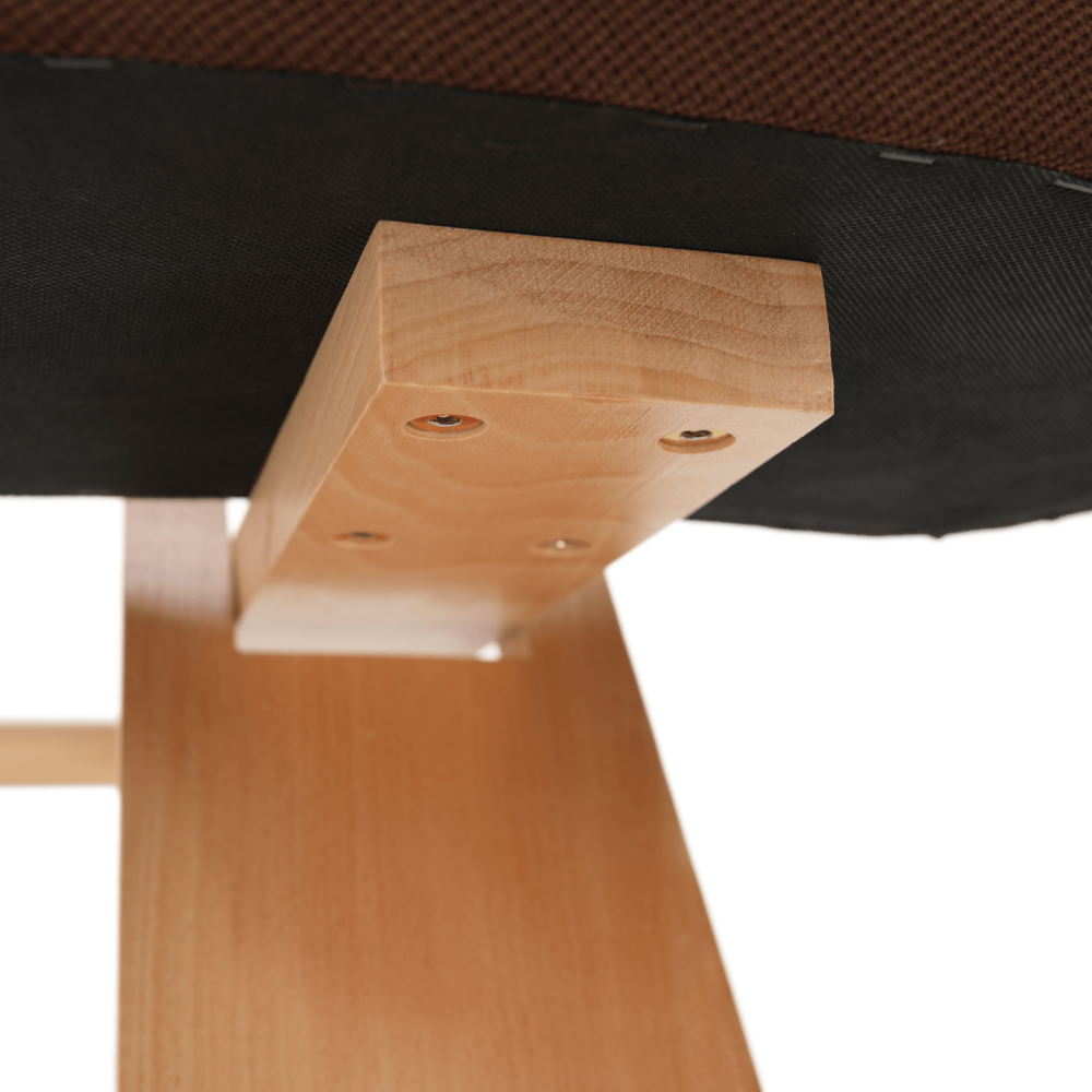 Ergonomická klekačka, hnědá/buk, FLONET