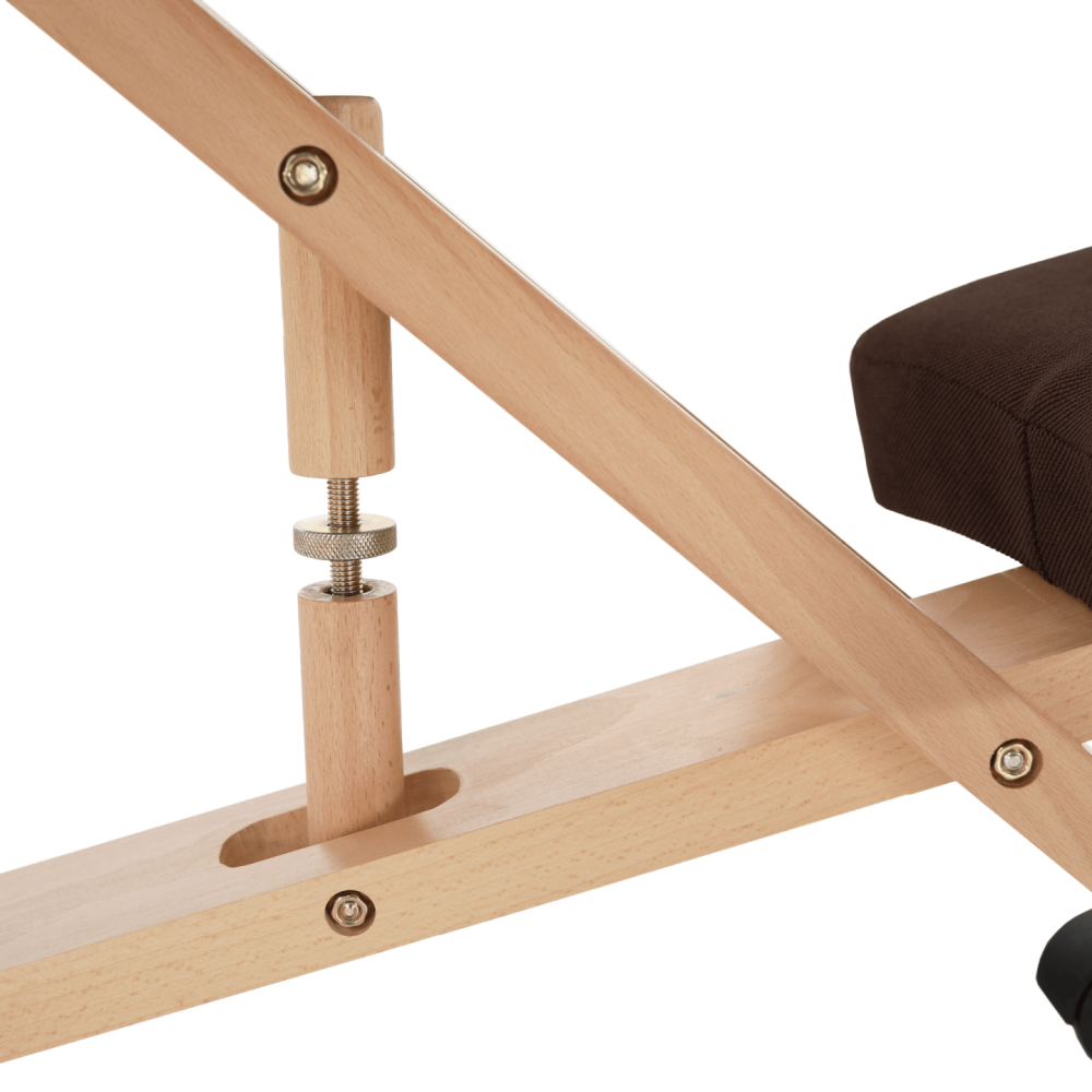 Ergonomická klekačka, hnědá/buk, FLONET