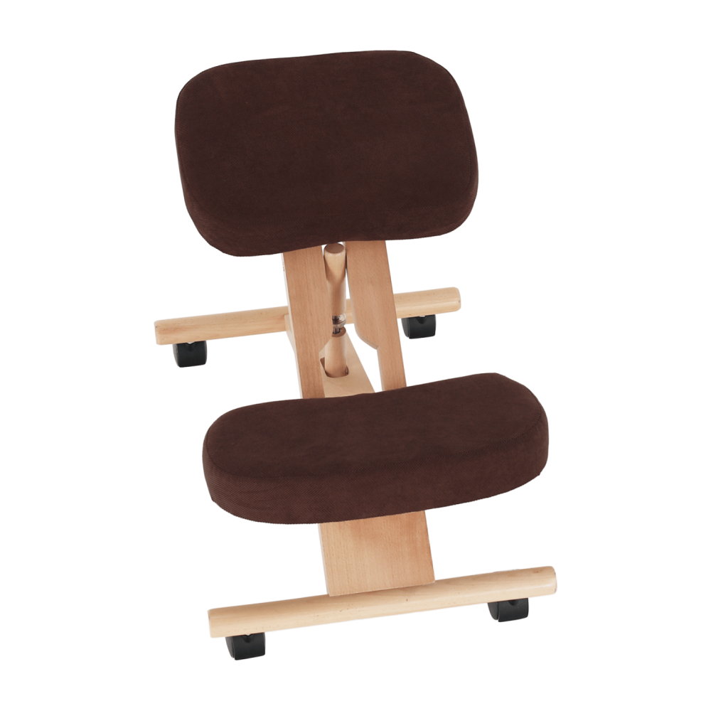 Ergonomická klekačka, hnědá/buk, FLONET