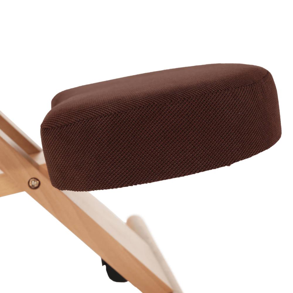 Ergonomická klekačka, hnědá/buk, FLONET