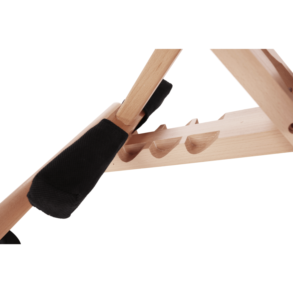 Ergonomická klekačka, černá/buk, GROCO