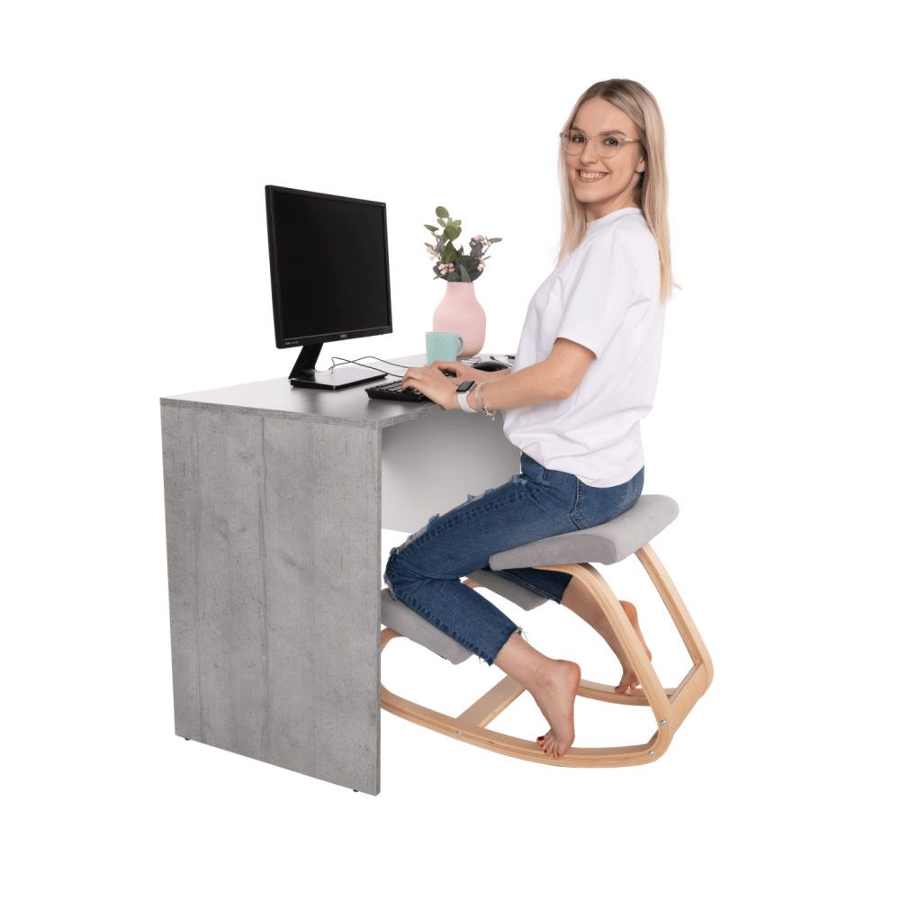 Balanční klekačka, šedohnědá Taupe / přírodní, RENAR