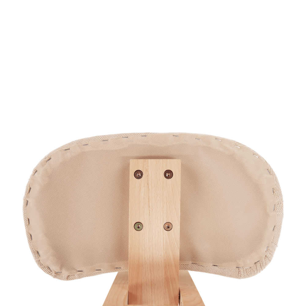 Ergonomická klekačka, krémová/buk, GROCO