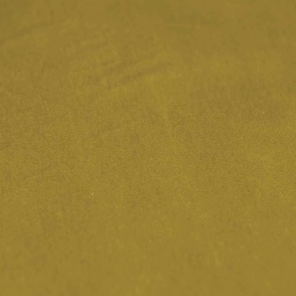 Křeslo ve stylu Art-deco, hořčicová Velvet látka/gold chrom-zlatý, NOBLIN