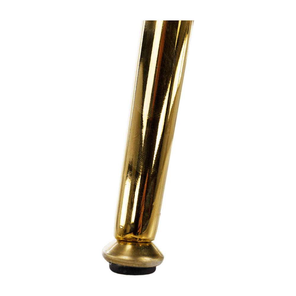 Křeslo ve stylu Art-deco, hořčicová Velvet látka/gold chrom-zlatý, NOBLIN