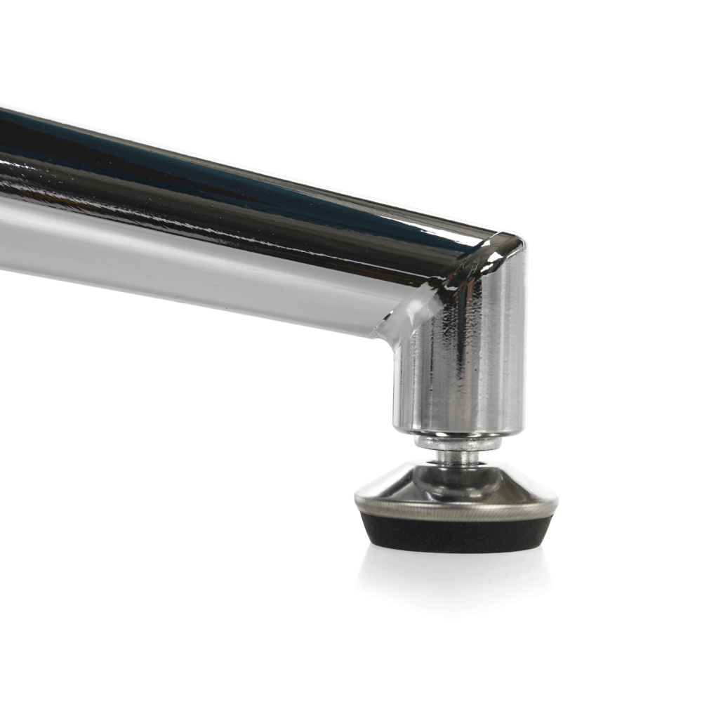 Designové křeslo, petrolejová Velvet látka / chrom, MARLOV