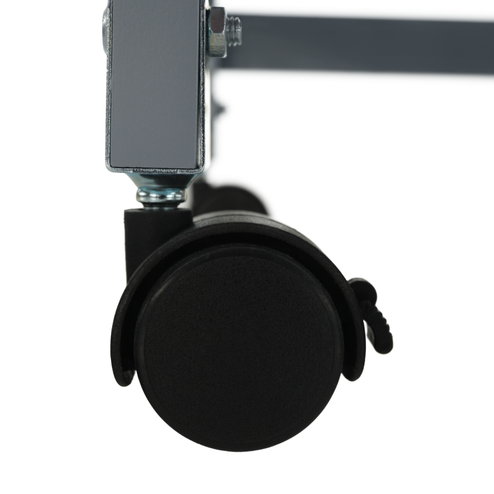 Servírovací vozík, šedá/přírodní, BARABE