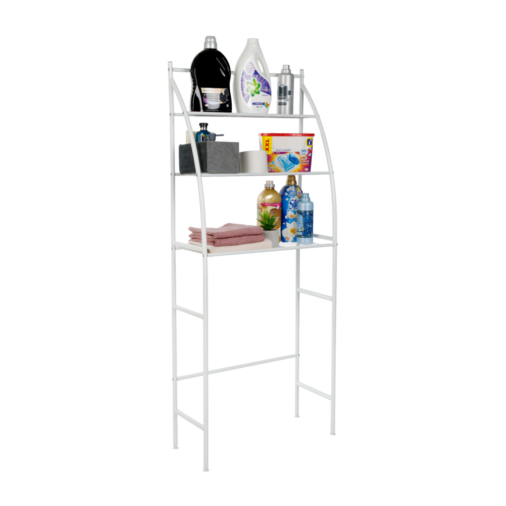 Regál nad pračku, bílá, VIMERA