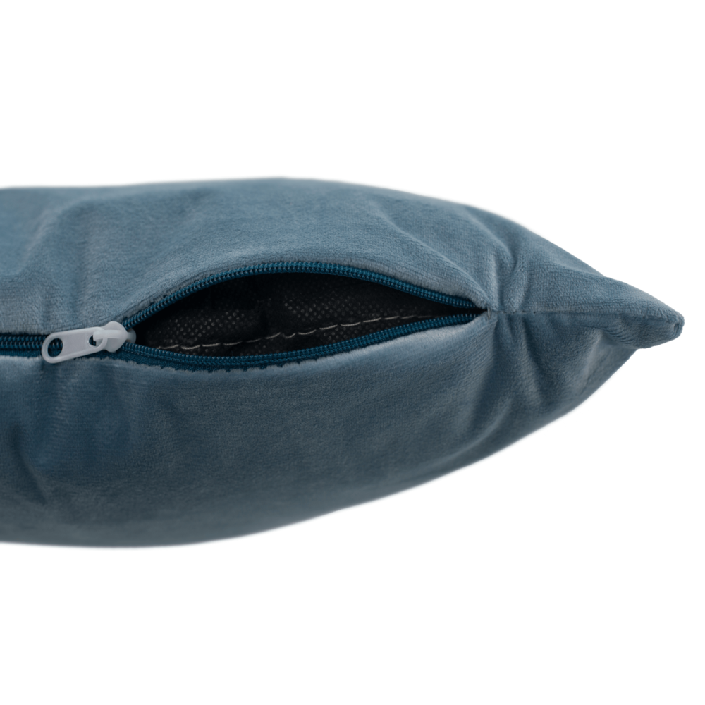 Kancelářské křeslo, modrá Velvet látka / chrom, KLIAN