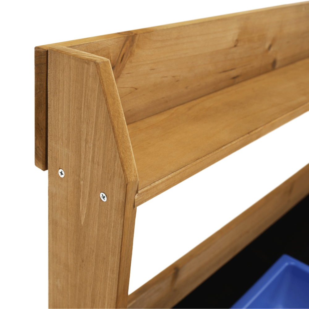 Zahradní pracovní stůl, dřevo/hnědá, BARDY