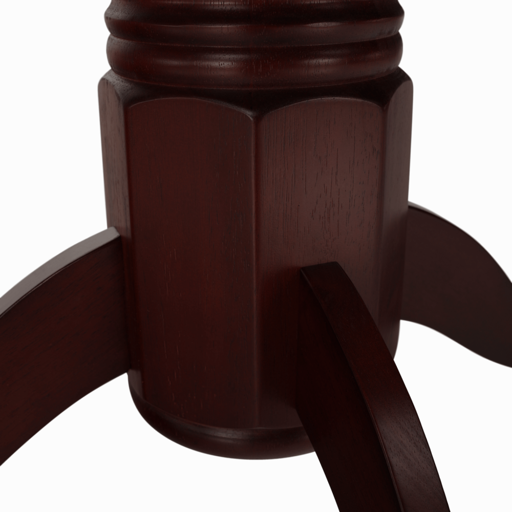Jídelní stůl, kulatý, kaštan, průměr 106 cm, TABLOS