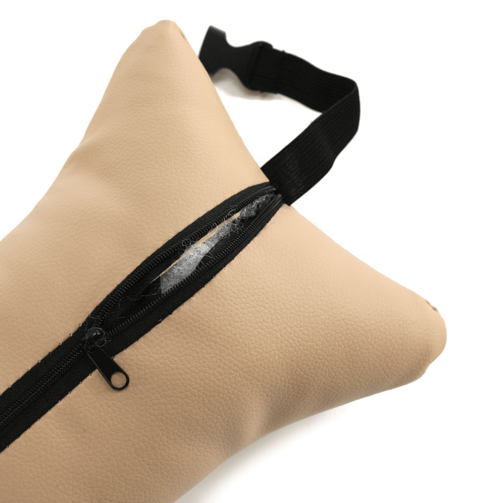 Kancelářské/herní křeslo, černá/bílá/béžová, OZGE 2 NEW