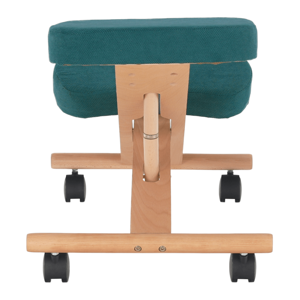 Ergonomická klekačka, petrolejová / buk, FLONET
