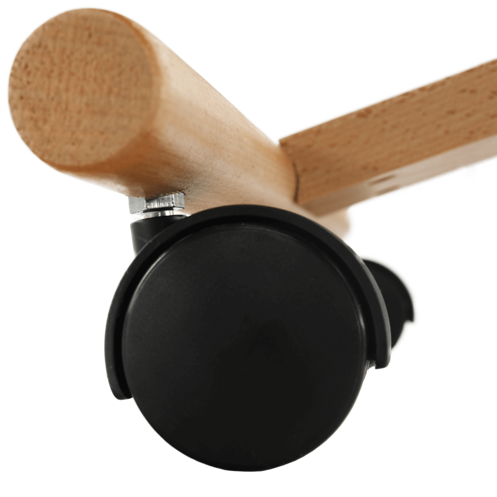 Ergonomická klekačka, petrolejová / buk, FLONET