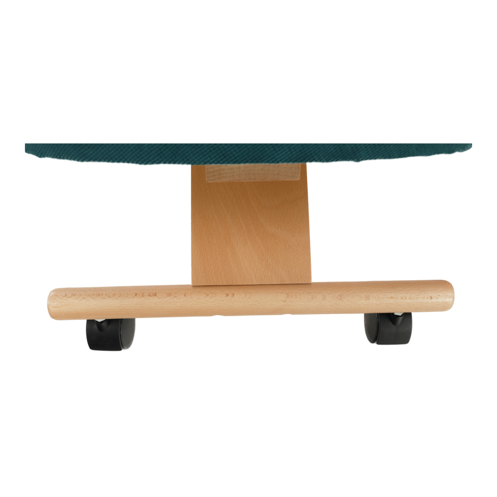Ergonomická klekačka, petrolejová / buk, FLONET