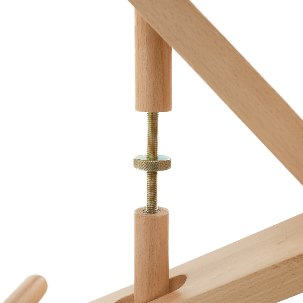 Ergonomická klekačka, oranžová / buk, FLONET