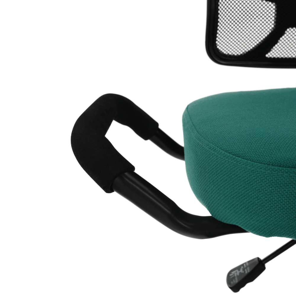 Ergonomická klekačka, zelená/černá, RUFUS