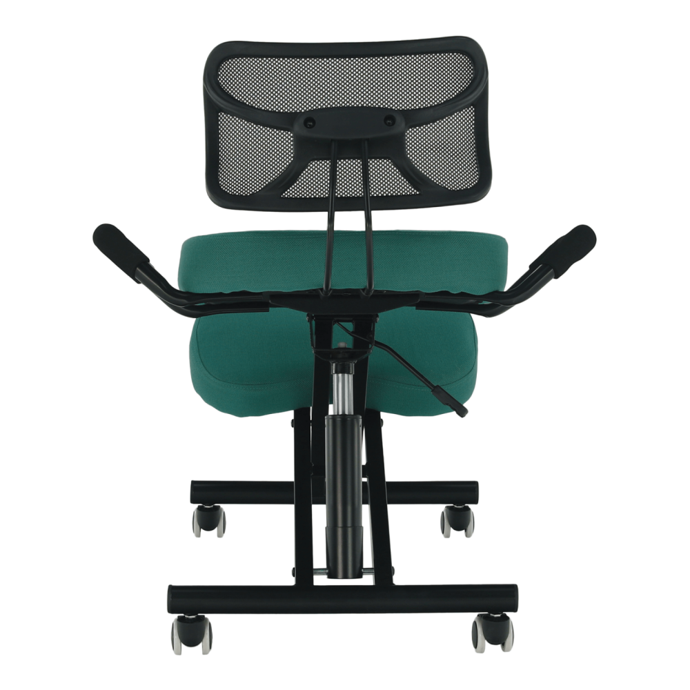 Ergonomická klekačka, zelená/černá, RUFUS