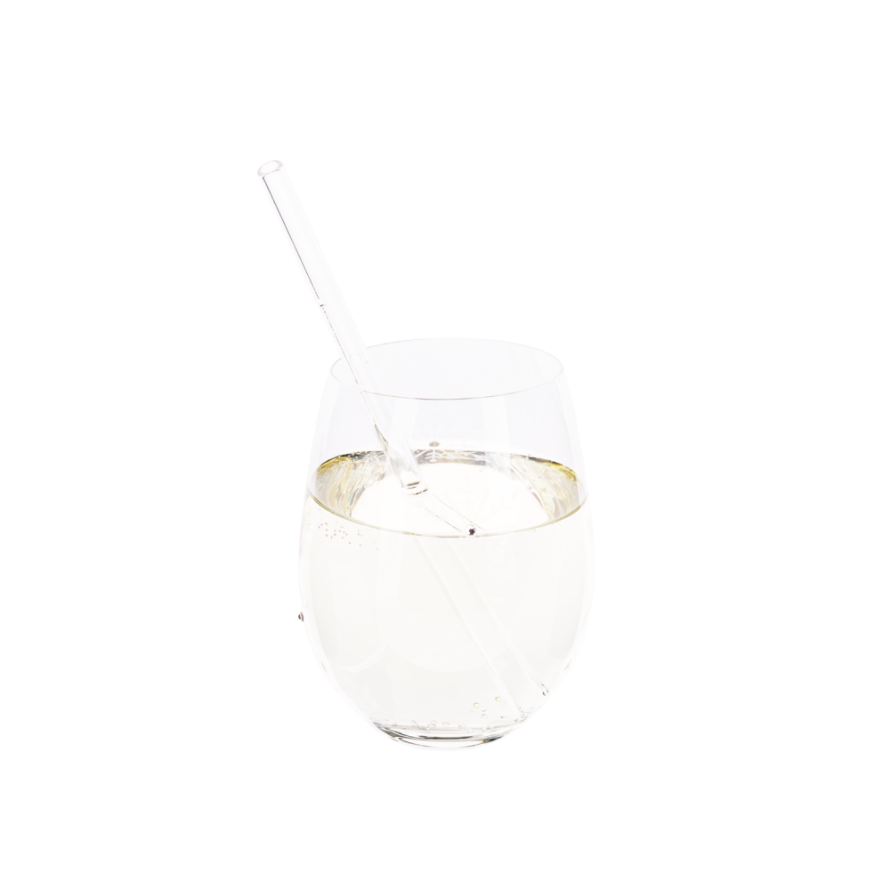 TEMPO-KONDELA  SNOWFLAKE STRIK, sklenice, set 4 ks, s krystaly, 530 ml