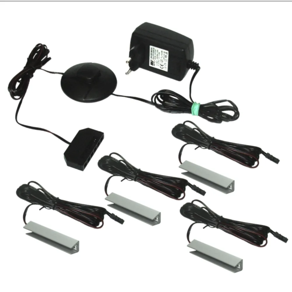 LED osvětlení, 4-bodové, bílá, LINDY/VILGO/TIFFY
