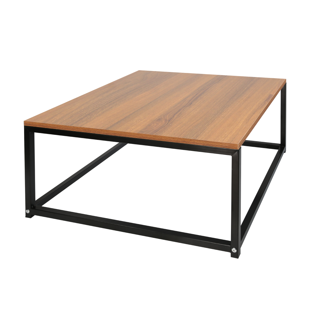 Set dvou konferenčních stolků, ořech/černá, KASTLER NEW TYP 1