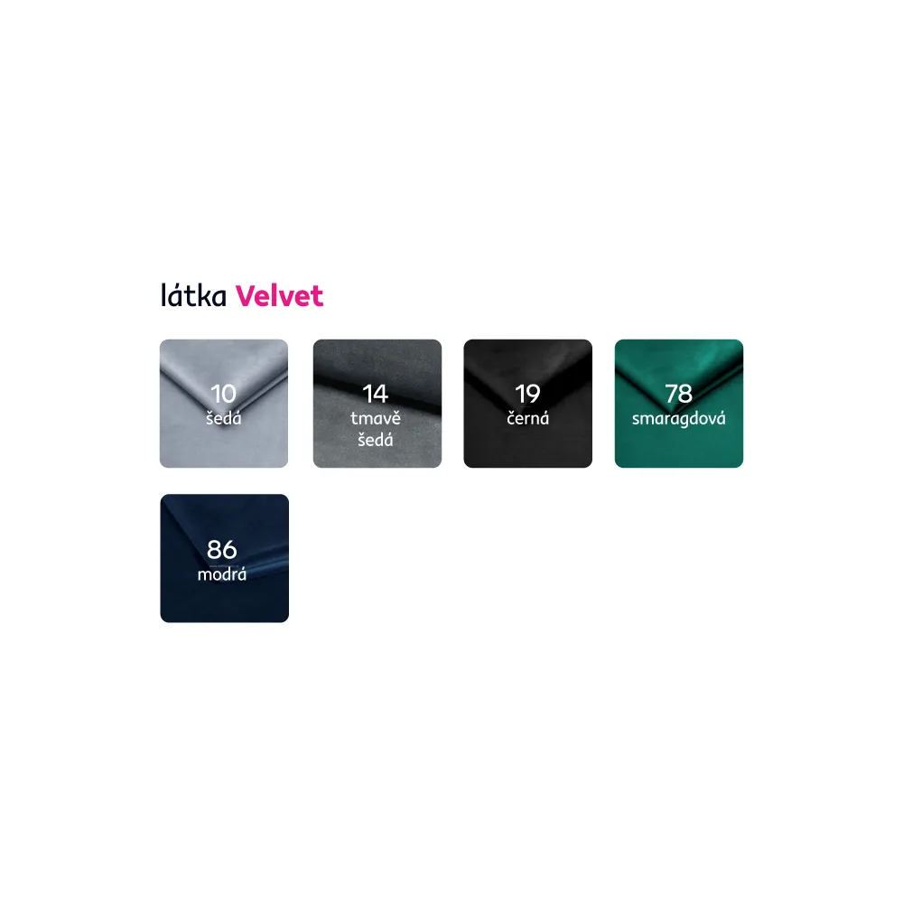 Luxusní rozkládací 2-sed, světle hnědá Velvet látka, ROMANO