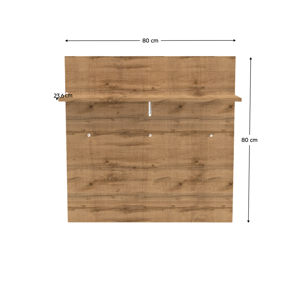 Věšáková stěna, dub wotan/bílá, IRIA B