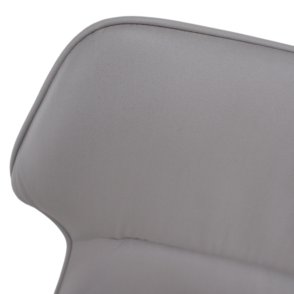 Jídelní židle, světle šedá/tmavě šedá/černá, TABITA