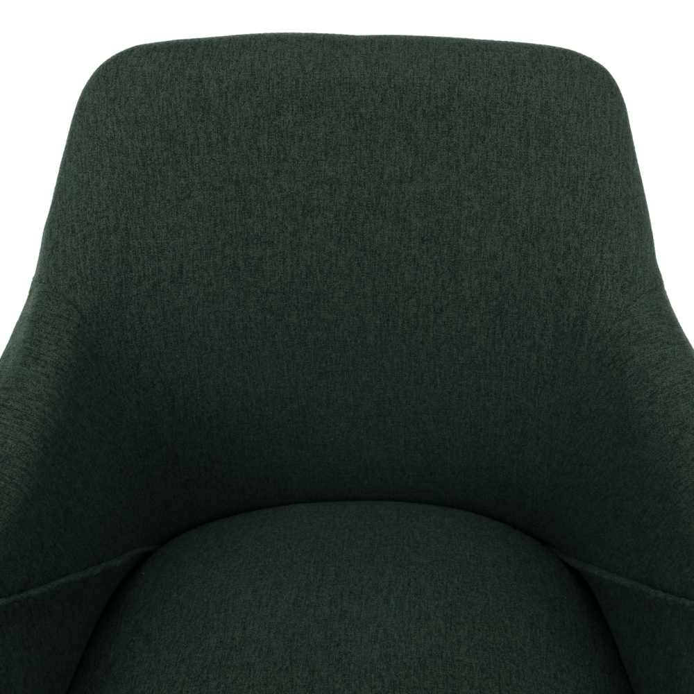 Designové křeslo, zelená/buk, PETRUS
