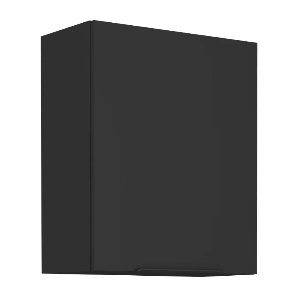 Horní skříňka, černá, SIBER 60 G-72 1F