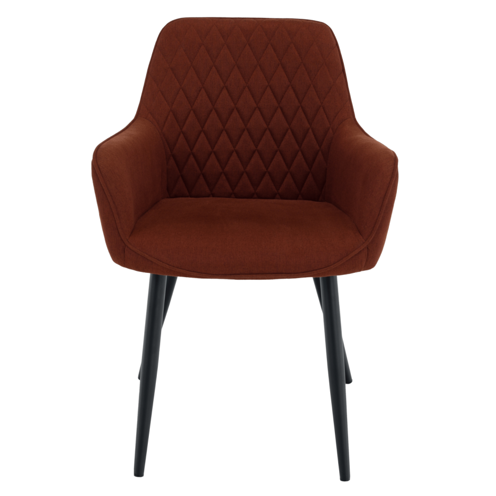 Designové křeslo, hnědá/černá, OSKOR