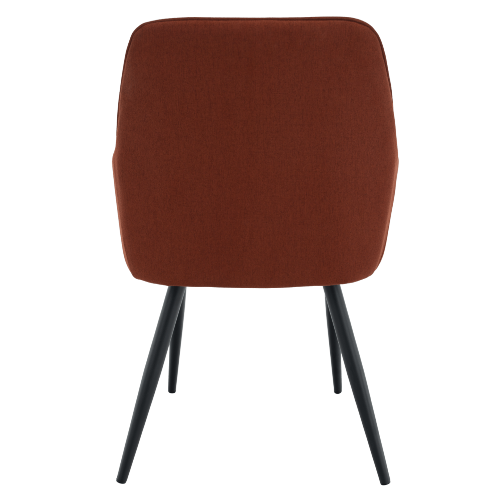 Designové křeslo, hnědá/černá, OSKOR