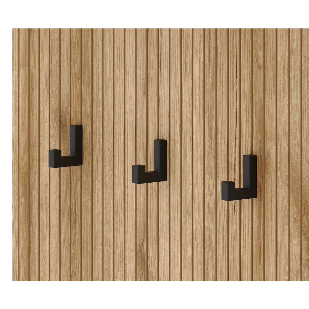 Předsíňová sestava, dub evoke/bílá, NODRI