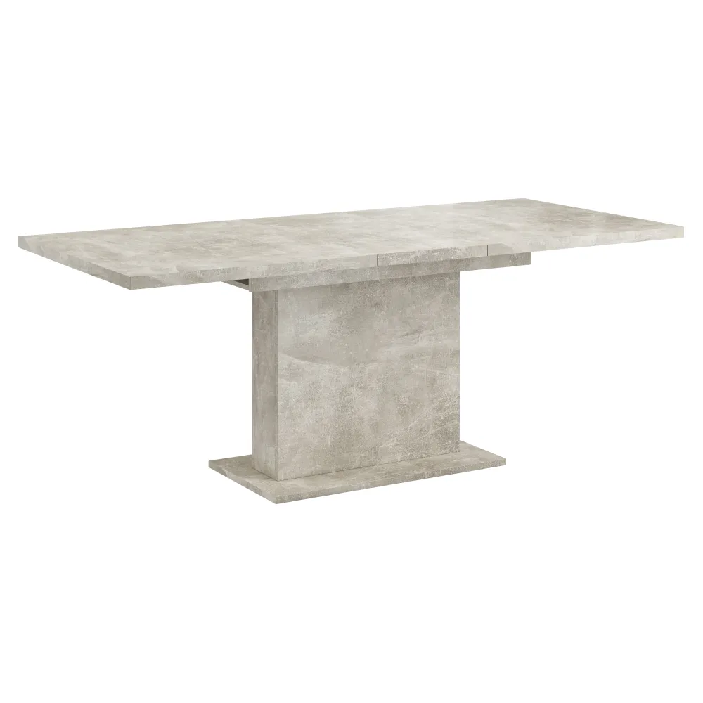 Jídelní stůl, beton, 160-200x90 cm, BOBA