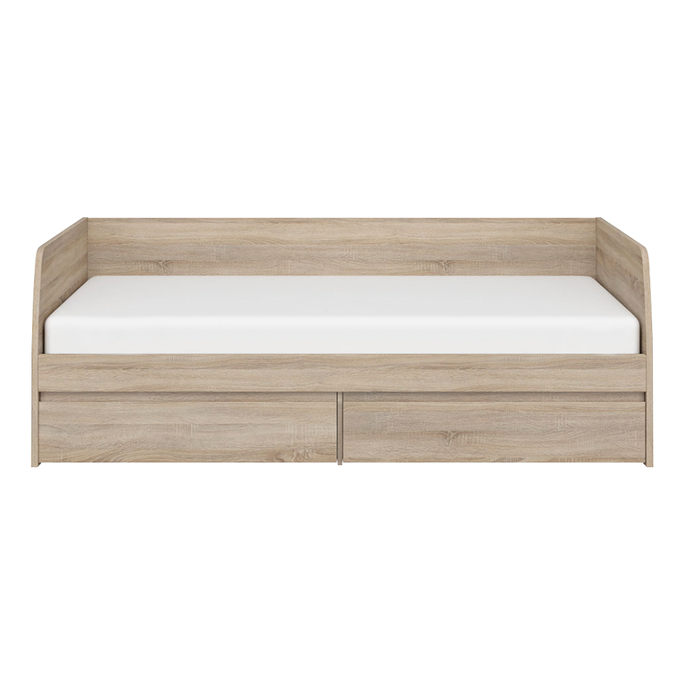 Postel 2S, 90x200, dub sonoma, NORTY TYP 28