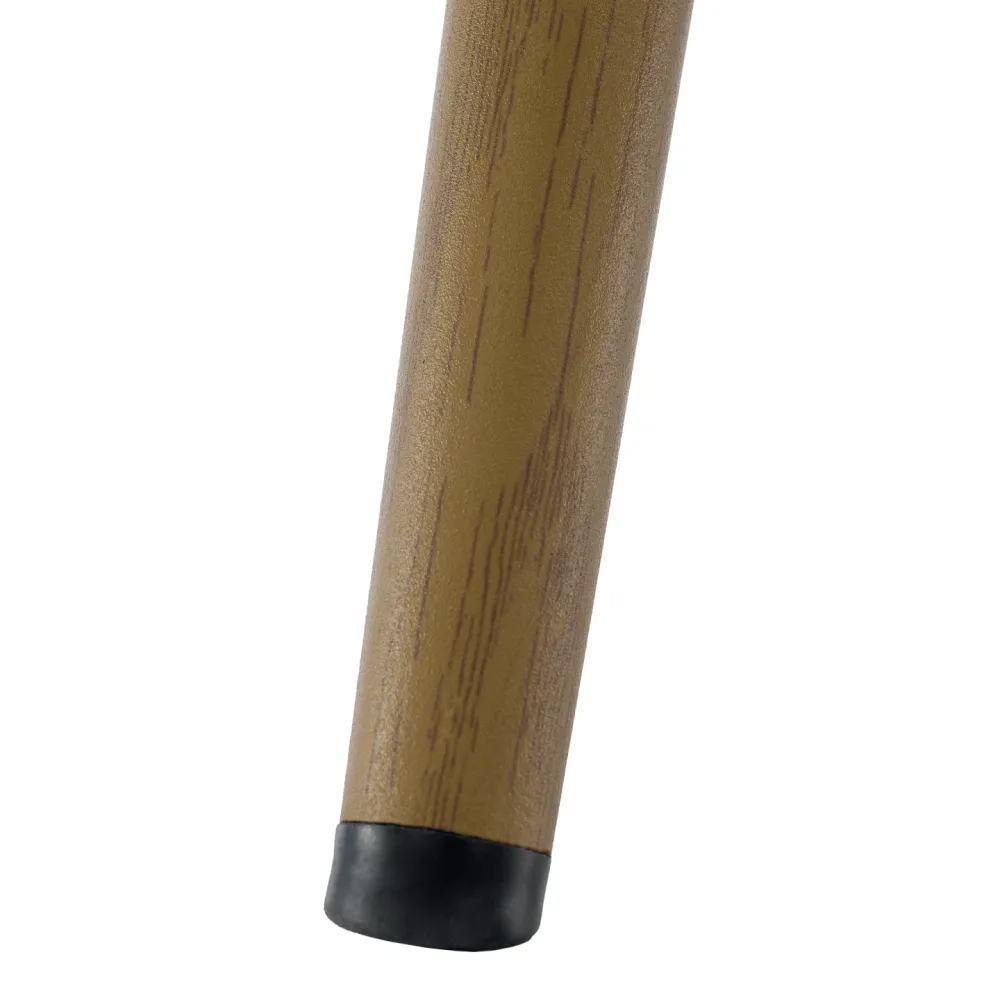 Křeslo s podnoží, růžová Velvet látka/dub, HABEN
