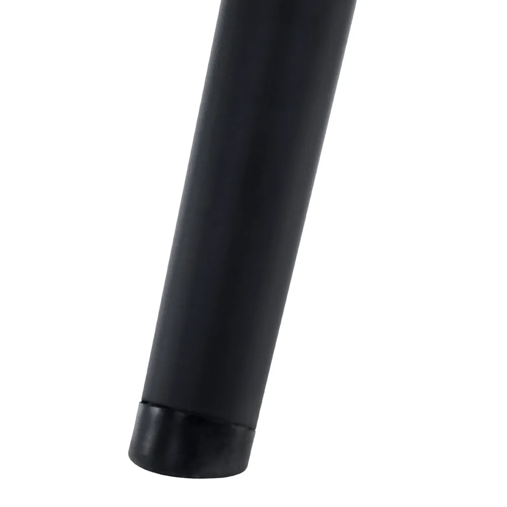 Křeslo s podnoží, bílá Velvet látka/černá, HABEN